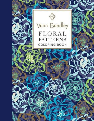 Cover image for Vera Bradley Floral Patterns Coloring Book