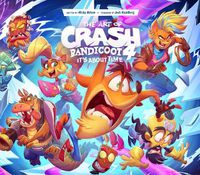 Cover image for The Art of Crash Bandicoot 4: It's About Time