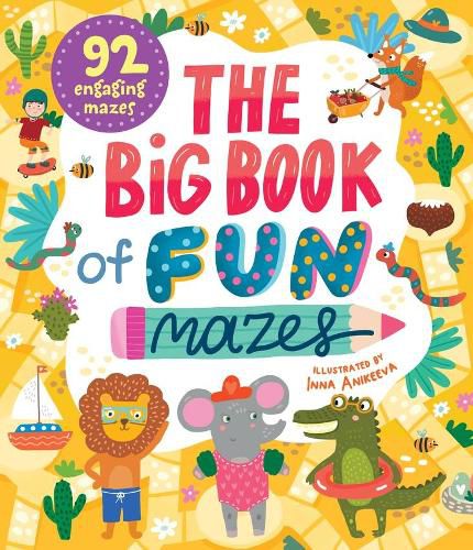Cover image for The Big Book of Fun Mazes