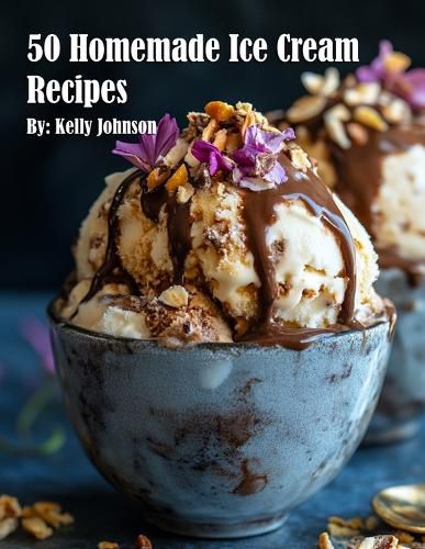 Cover image for 50 Homemade Ice Cream Recipes