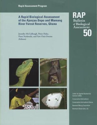 Cover image for A Rapid Biological Assessment of the Konashen Community Owned Conservation Area, Southern Guyana: RAP Bulletin of Biological Assesesment #51