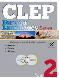 Cover image for CLEP Foreign Language Series 2017