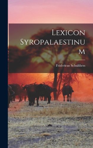 Cover image for Lexicon Syropalaestinum