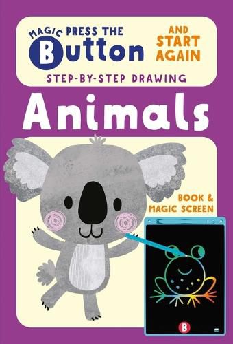 Cover image for Magic Button: How to Draw Animals