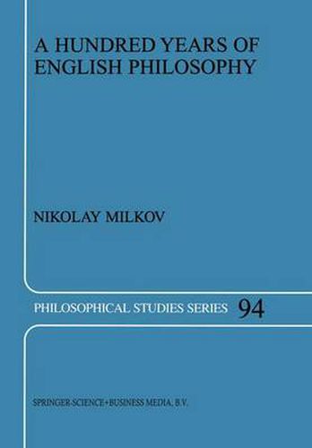 Cover image for A Hundred Years of English Philosophy