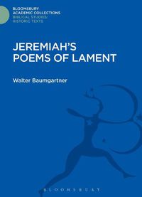 Cover image for Jeremiah's Poems of Lament