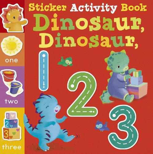 Cover image for Dinosaur Dinosaur 123: Sticker Activity Book