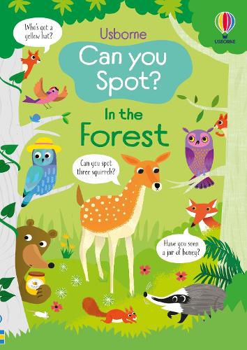 Cover image for Can you Spot? In the Forest