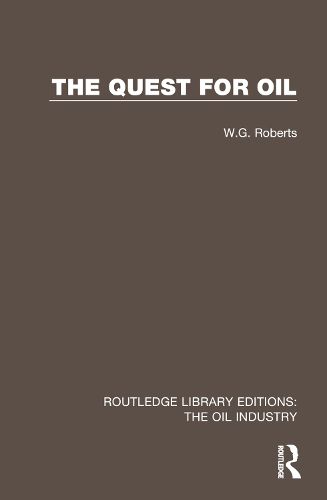 Cover image for The Quest for Oil