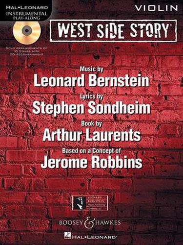 West Side Story for Violin: Instrumental Play-Along Book