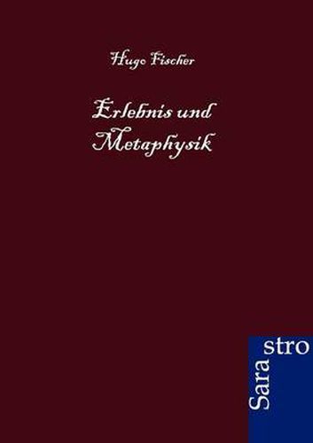Cover image for Erlebnis und Metaphysik