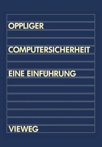 Cover image for Computersicherheit: Eine Einfuhrung