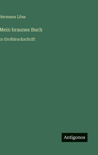 Cover image for Mein braunes Buch