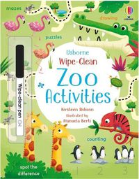 Cover image for Wipe-Clean Zoo Activities