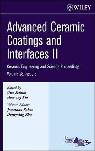 Advanced Ceramic Coatings and Interfaces II