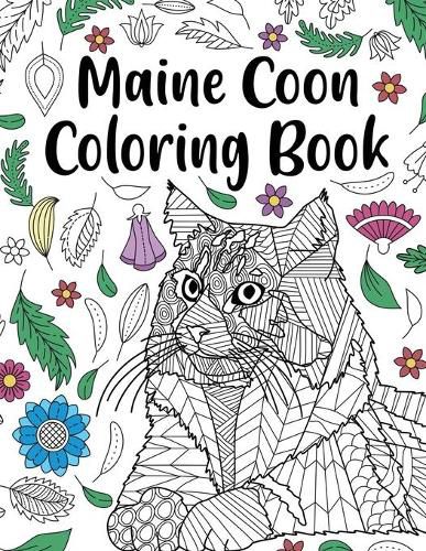 Cover image for Maine Coon Coloring Book