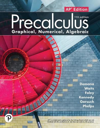 Cover image for Precalculus: Graphical, Numerical, Algebraic, NASTA Student Edition