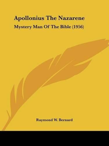 Apollonius the Nazarene: Mystery Man of the Bible (1956)