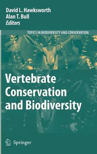 Cover image for Vertebrate Conservation and Biodiversity