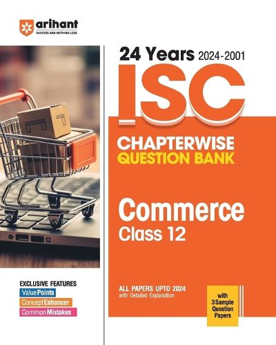 Cover image for ISC Chapter wise Commerce Class 12 (EditionVI)