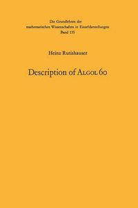 Cover image for Handbook for Automatic Computation: Volume I * Part a