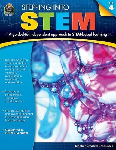 Cover image for Stepping Into Stem Grade 4