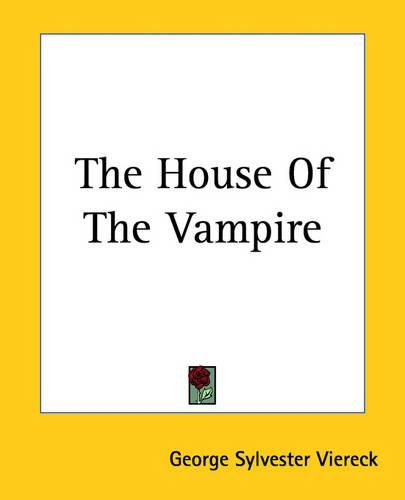 Cover image for The House Of The Vampire