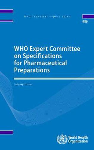 Cover image for WHO Expert Committee on Specifications for Pharmaceutical Preparations: Forty-eighth Meeting Report