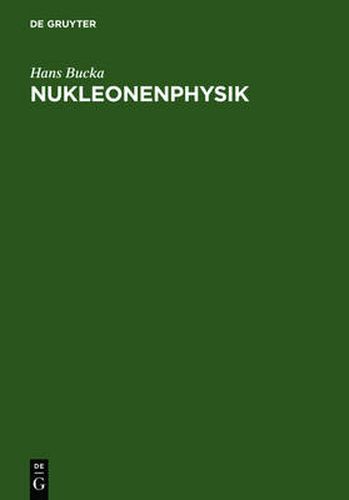 Cover image for Nukleonenphysik