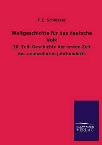 Cover image for Weltgeschichte fur das deutsche Volk