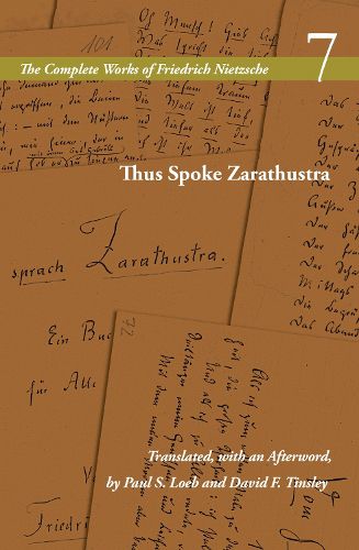 Cover image for Thus Spoke Zarathustra