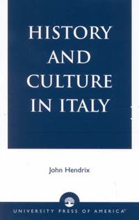 Cover image for History and Culture in Italy