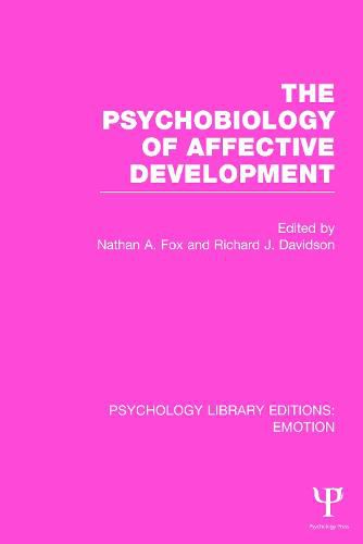 Cover image for The Psychobiology of Affective Development