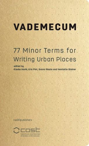 Cover image for Vademecum - 77 Minor Terms for Writing Urban Spaces