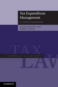 Cover image for Tax Expenditure Management: A Critical Assessment