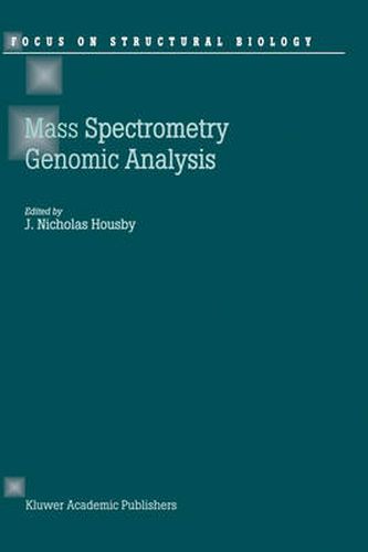 Cover image for Mass Spectrometry and Genomic Analysis