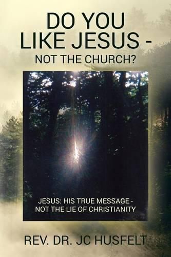 Cover image for Do You Like Jesus - Not the Church?: Jesus: His True Message - Not the Lie of Christianity