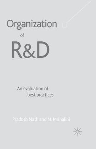 Cover image for Organization of R&D: An Evaluation of Best Practices