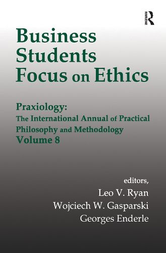 Cover image for Business Students Focus on Ethics