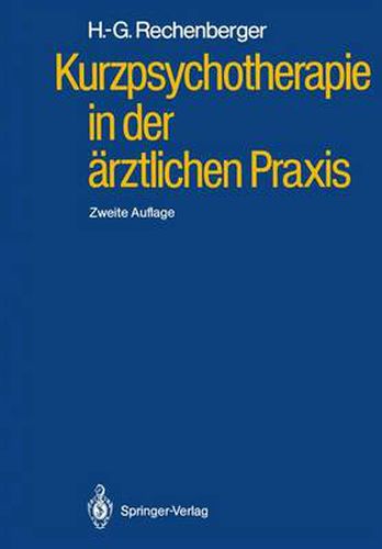 Cover image for Kurzpsychotherapie in der Arztlichen Praxis