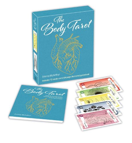 Cover image for The Body Tarot: Includes 72 Cards and a 64-Page Illustrated Guidebook