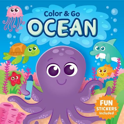 Cover image for Color & Go Ocean