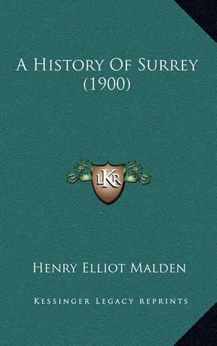 A History of Surrey (1900)