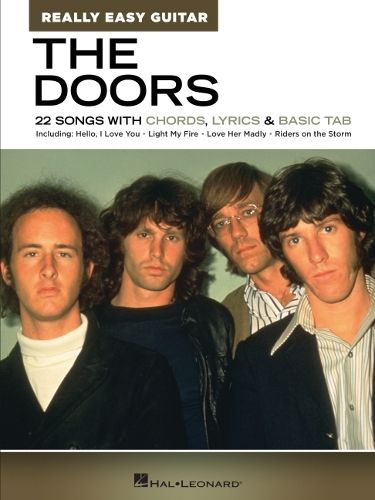 Cover image for The Doors - Really Easy Guitar Series: 22 Songs with Chords, Lyrics & Basic Tab