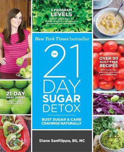 Cover image for The 21 Day Sugar Detox: Bust Sugar & Carb Cravings Naturally