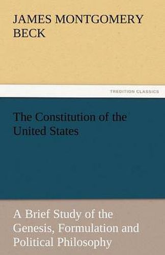 Cover image for The Constitution of the United States