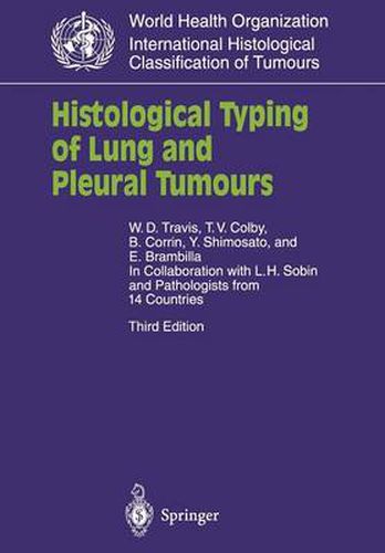 Cover image for Histological Typing of Lung and Pleural Tumours