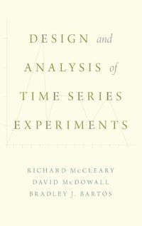 Cover image for Design and Analysis of Time Series Experiments