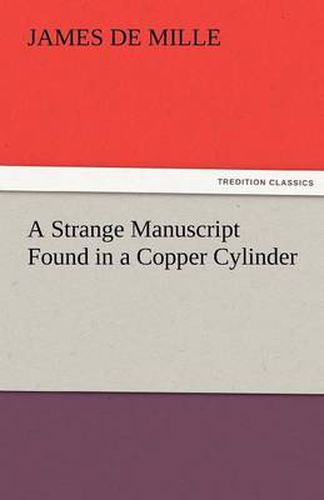 Cover image for A Strange Manuscript Found in a Copper Cylinder