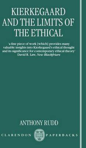 Cover image for Kierkegaard and the Limits of the Ethical